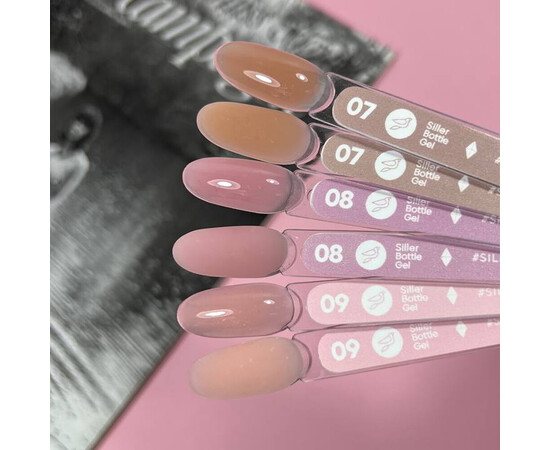 Зображення 2 Siller Bottle Gel №7 гель, 15 мл, Об'єм (мл, г): 15, Колір: 007