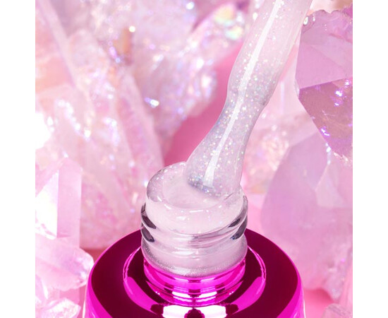 Зображення 2 Камуфлююча база з шимером Pinx Cover Base Cristal Magic 002, 8 мл, Об'єм (мл, г): 8, Колір: 002