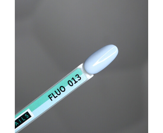 Изображение 2 Гель-лак Kira Nails FLUO 013 (голубой, флуоресцентный), 6 мл, Объем (мл, г): 6, Цвет: 013