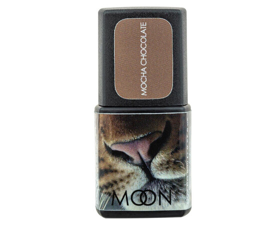 Изображение 2 Гель-лак для ногтей Moon Full Jaguar Color Gel Polish №06 Mocha chocolate, 8 мл, Объем (мл, г): 8, Цвет: 06