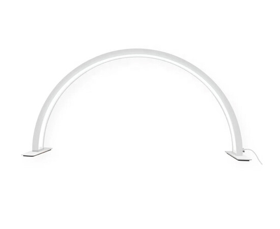 Зображення 6 Бестінева LED лампа-півмісяць М55 (56 см.) для освітлення робочого місця (настільна), 50 Вт. Білий  