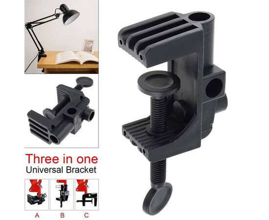 Зображення 5 Пластикове кріплення (струбцина) для настільної лампи SLJ  