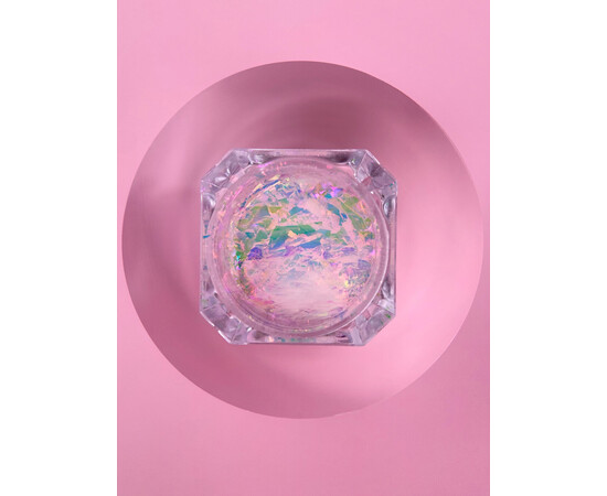 Зображення 4 Комплект блискіток для декору нігтів LUNAMoon Broken Glass, 6 шт