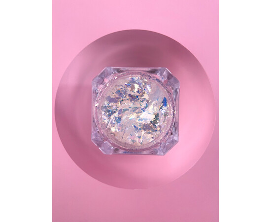 Зображення 7 Комплект блискіток для декору нігтів LUNAMoon Broken Glass, 6 шт