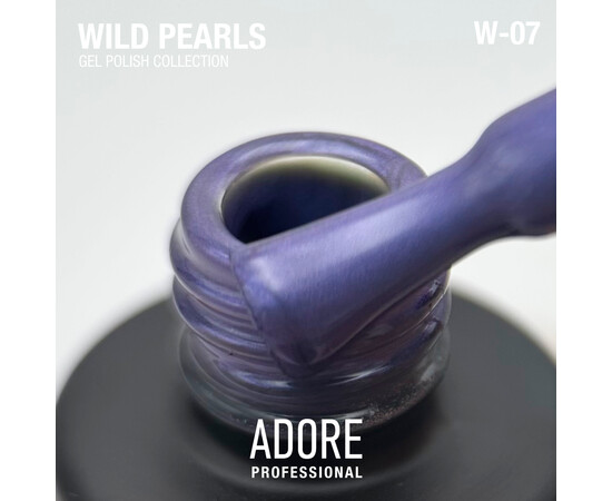Зображення 2 Перламутровий гель-лак для нігтів Adore Professional Gel Polish Wild Pearls W-07, 8 мл, Об'єм (мл, г): 8, Колір: 7