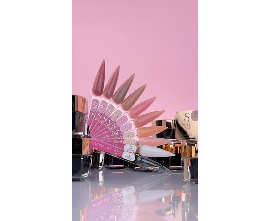Зображення 3 Рідкий гель моделюючий для нігтів Steffani Light Acryl Gel №08, 30 мл, Об'єм (мл, г): 30, Колір: 08