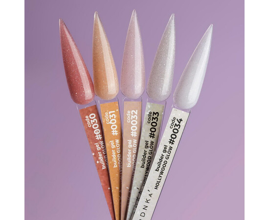 Изображение 2 Гель моделирующий DNKa Builder Gel №0033 Hollywood Glow, 30 мл, Объем (мл, г): 30, Цвет: 0033