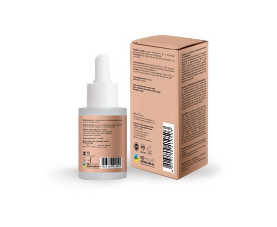 Зображення 2 Сироватка для обличчя з комплексом пептидів та комбучею Joko Blend Lift Control, 30 мл