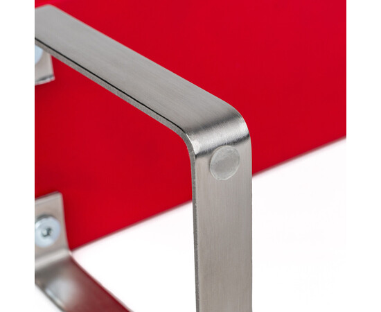 Изображение 4 Маникюрная подставка для рук (подлокотник) Eco Stand Elegance на металлических ножках, красная