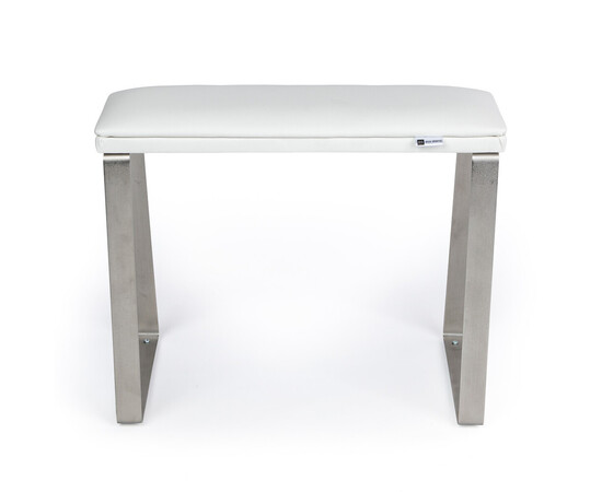 Изображение 2 Педикюрная подставка для ног Eco Stand Padix на металлических ножках, белая