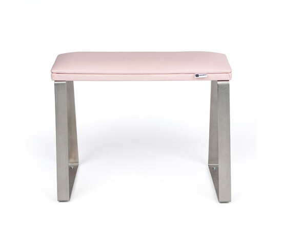 Изображение 2 Педикюрная подставка для ног Eco Stand Padix на металлических ножках, розовая