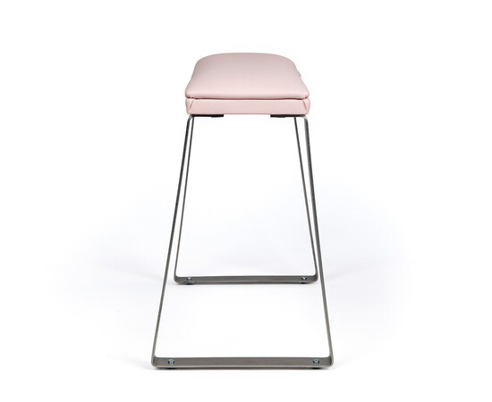 Изображение 3 Педикюрная подставка для ног Eco Stand Padix на металлических ножках, розовая