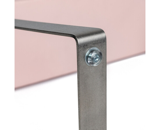 Изображение 4 Педикюрная подставка для ног Eco Stand Padix на металлических ножках, розовая