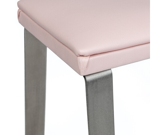 Изображение 5 Педикюрная подставка для ног Eco Stand Padix на металлических ножках, розовая