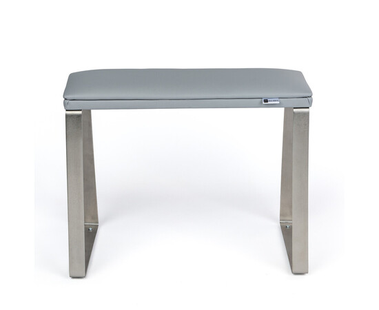 Изображение 3 Педикюрная подставка для ног Eco Stand Padix на металлических ножках серая