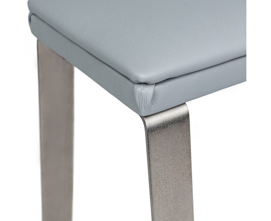 Изображение 4 Педикюрная подставка для ног Eco Stand Padix на металлических ножках серая