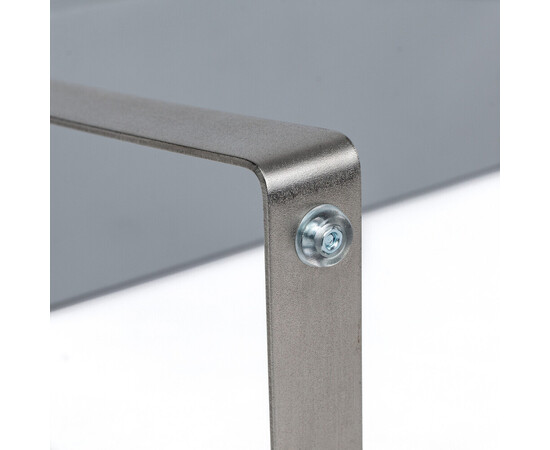 Изображение 5 Педикюрная подставка для ног Eco Stand Padix на металлических ножках серая