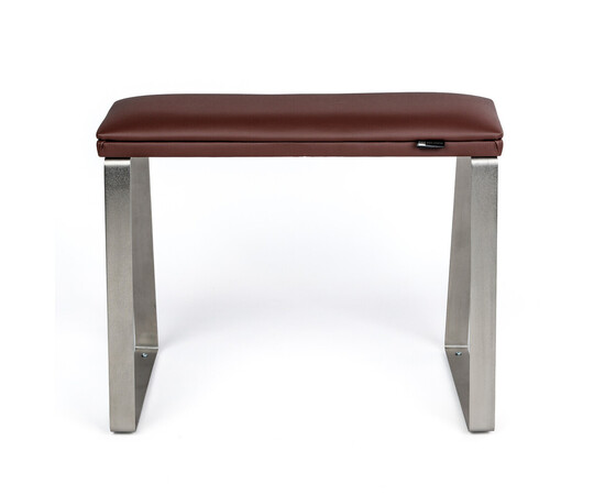 Изображение 3 Педикюрная подставка для ног Eco Stand Padix на металлических ножках, коричневая