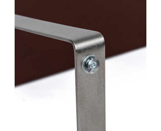 Изображение 4 Педикюрная подставка для ног Eco Stand Padix на металлических ножках, коричневая