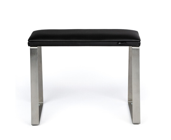 Зображення 2 Педикюрна підставка для ніг Eco Stand Padix на металевих ніжках, чорна