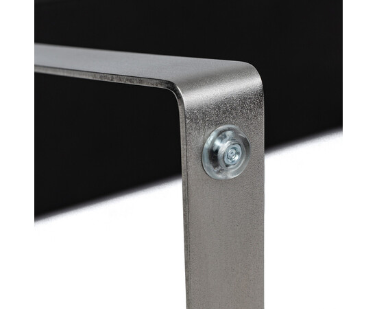 Зображення 4 Педикюрна підставка для ніг Eco Stand Padix на металевих ніжках, чорна