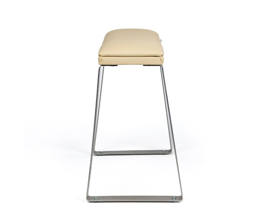 Изображение 2 Педикюрная подставка для ног Eco Stand Padix на металлических ножках, бежевая