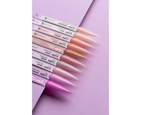 Зображення 2 Гель моделюючий DNKa Builder Gel №0010 Frida, 15 мл, Об'єм (мл, г): 15, Колір: 0010