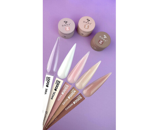 Зображення 2 Гель моделюючий DNKa Builder Gel №0005 Charm, 15 мл, Об'єм (мл, г): 15, Колір: 0005