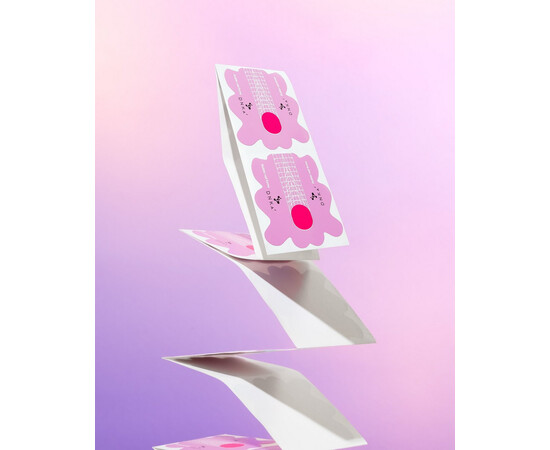Зображення 2 Нижні форми DNKa Paper Builder nail forms long, 100 шт