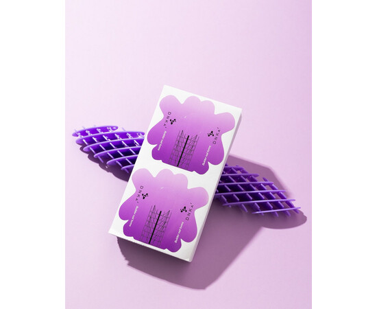 Зображення 2 Нижні форми DNKa Paper Builder nail forms short, 100 шт