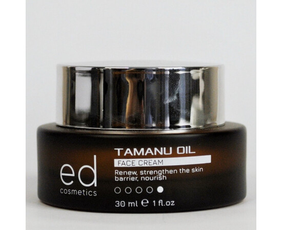 Изображение 2 Восстанавливающий крем для лица Ed Cosmetics Tamanu Oil Face Cream с маслом тамана, 30 мл