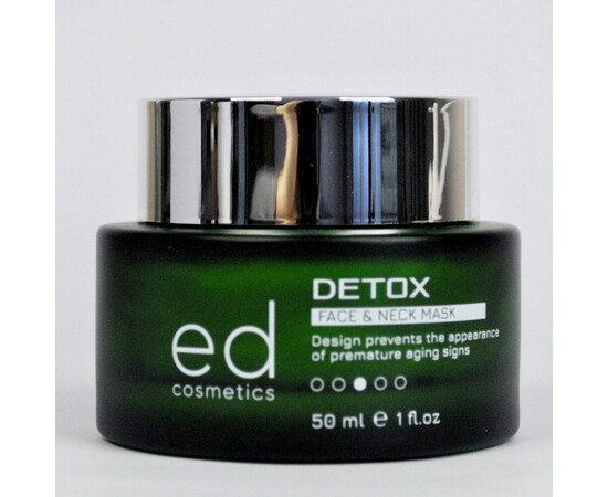 Изображение 3 Детокс-маска для лица и шеи Ed Cosmetics Detox Face & Neck Mask, 50 мл