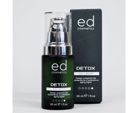 Изображение 2 Дневной детокс-крем для лица Ed Cosmetics Detox Day Cream, 50 мл