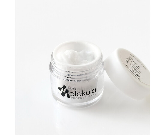 Зображення 2 Гель для об'ємних дизайнів Nails Molekula Solid chewing gum Milk Gel SC02 молочна тверда жуйка, 15 мл, Об'єм (мл, г): 15, Колір: SC02