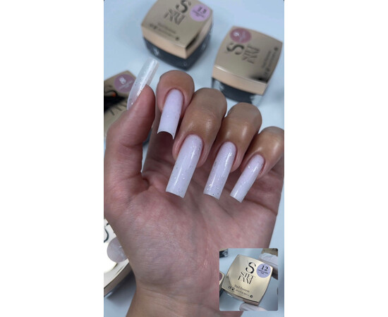 Зображення 2 Рідкий гель моделюючий для нігтів Steffani Light Acryl Gel №12, 30 мл, Об'єм (мл, г): 30, Колір: 12