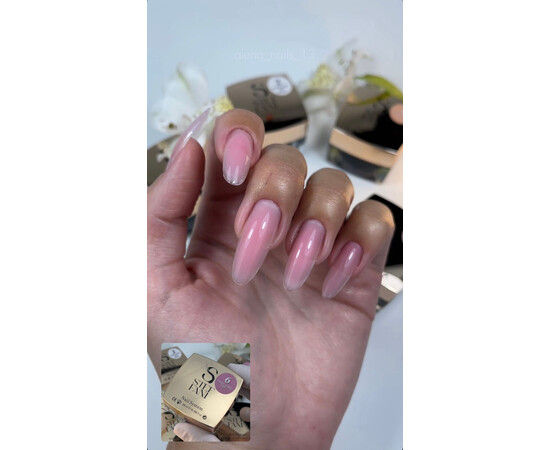 Зображення 2 Рідкий гель моделюючий для нігтів Steffani Light Acryl Gel №06, 30 мл, Об'єм (мл, г): 30, Колір: 06