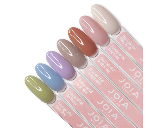 Изображение 5 Гель-база JOIA vegan PolyLiquid Gel Rosy Dawn, 8 мл , Объем (мл, г): 8, Цвет: Rosy Dawn
