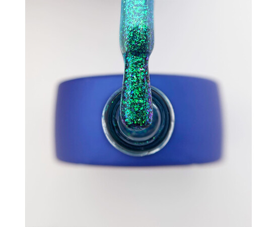 Изображение 2 Камуфлирующая база с поталью Touch Rainbow Base 05 голубой, 13 мл, Объем (мл, г): 13, Цвет: 05