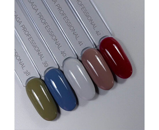 Изображение 2 Гель-лак Saga Professional Gel Polish Сolorist №039, 10 мл, Объем (мл, г): 10, Цвет: 39