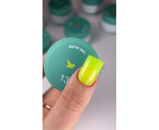 Зображення 2 Гель для нігтів Siller Zefir Gel №13, 15 мл, Об'єм (мл, г): 15, Колір: 13