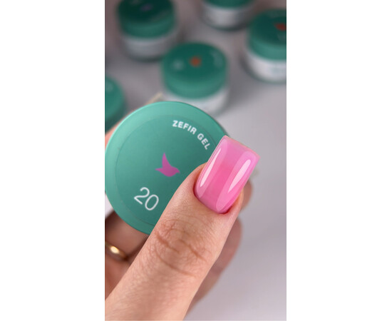 Зображення 2 Гель для нігтів Siller Zefir Gel №21, 30 мл, Об'єм (мл, г): 30, Колір: 21