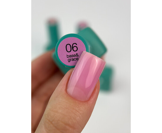Изображение 2 База для гель-лака Siller Base&Grase №06, 30 мл, Объем (мл, г): 30, Цвет: 06