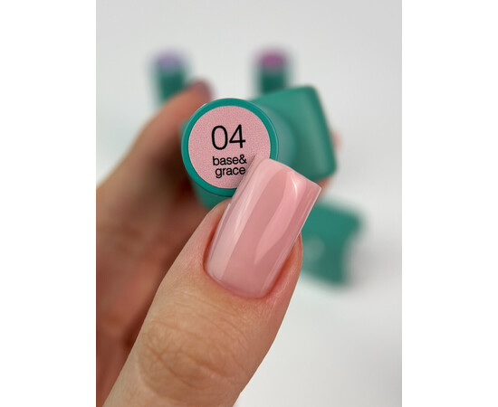 Зображення 2 База для гель-лаку Siller Base&Grase №04, 30 мл, Об'єм (мл, г): 30, Колір: 04