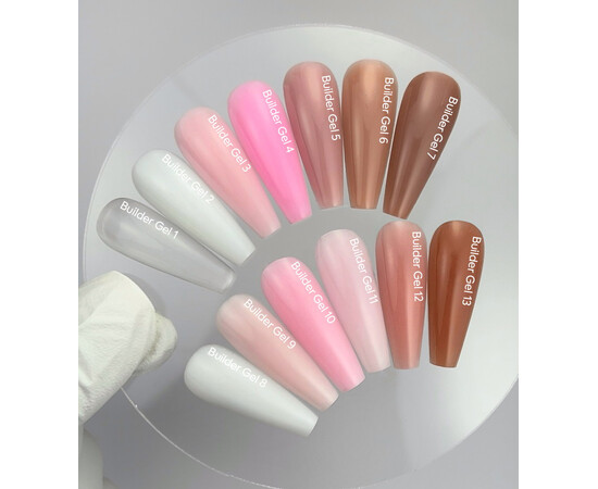 Зображення 2 Гель для нарощування нігтів Nails Of The Day Builder Gel 06 світло–коричневий, 15 мл, Об'єм (мл, г): 15, Колір: 06