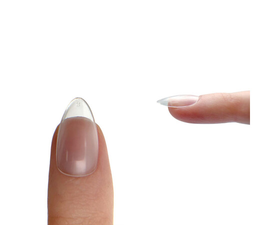 Зображення 2 Гелеві тіпси для нарощування Adore Professional SPLETNIца SIZE XS Gel Tips Almond мигдаль, 240 шт