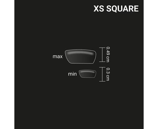 Зображення 4 Гелеві тіпси для нарощування Adore Professional SPLETNIца SIZE XS Gel Tips Square квадрат, 240 шт