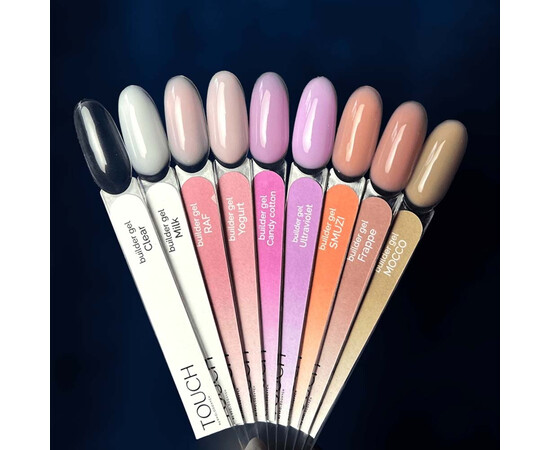 Изображение 5 Гель для наращивания Touch Builder Gel Milk, 30 мл, Объем (мл, г): 30, Цвет: Milk