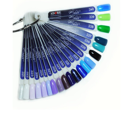 Зображення 2 Adore Gel Polish 8ml №340 вітражний, Об'єм (мл, г): 8, Колір: 340