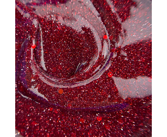 Зображення 2 Гель-лак світловідбивний Touch Space 07 червоний, 9 мл, Об'єм (мл, г): 9, Колір: 07