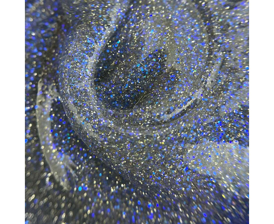 Зображення 2 Топ з UV-фільтрами Touch Twinkle Top No-Wipe 05 прозорий із синіми блискітками та світловідбивним шимером, 13 мл, Об'єм (мл, г): 13, Колір: 05